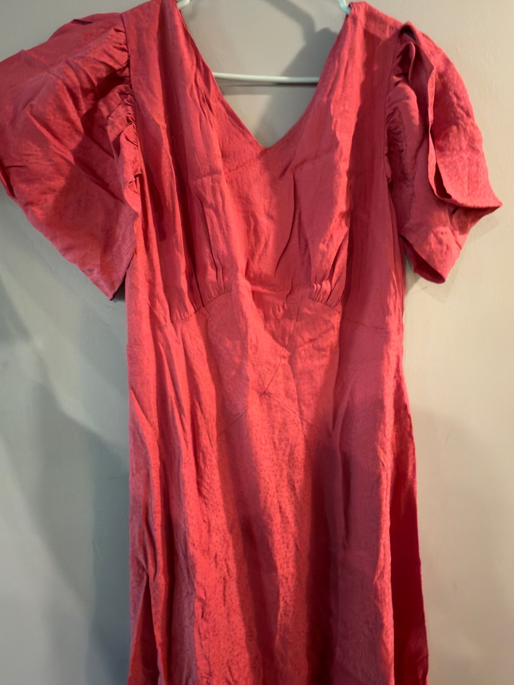 Ted Baker Rose Pink Textured Slip Dress